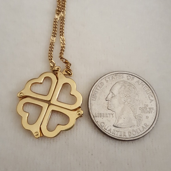 Vintage Avon "Hearts In Motion" Necklace - Picture 5 of 5